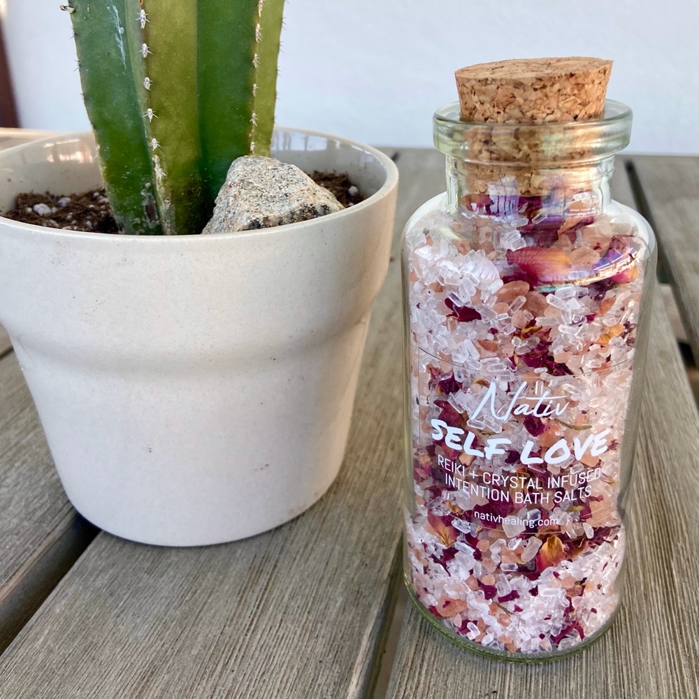Reiki Charged Self Love Bath Salts